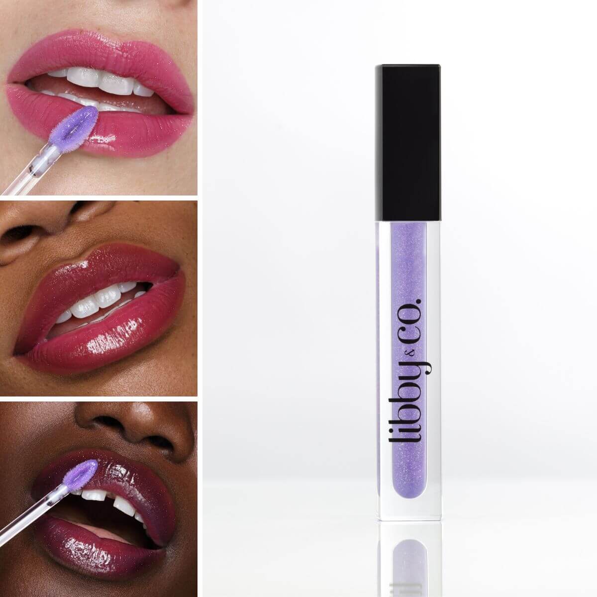 Six Lip Gloss Set (Nude | Pink | Berry | Mauve | Clear | NYC Mood)