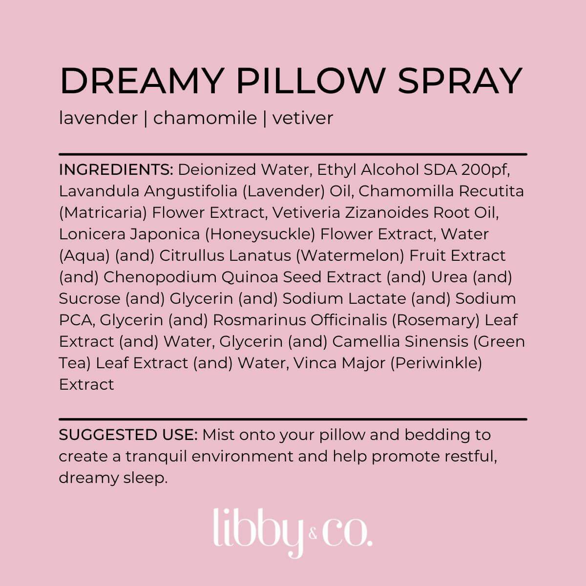 Dreamy Pillow Spray